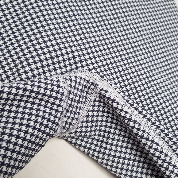 SPANX Booty Boost Active Houndstooth Leggings Ankle Spanxshape Navy White S $118 - Picture 13 of 16